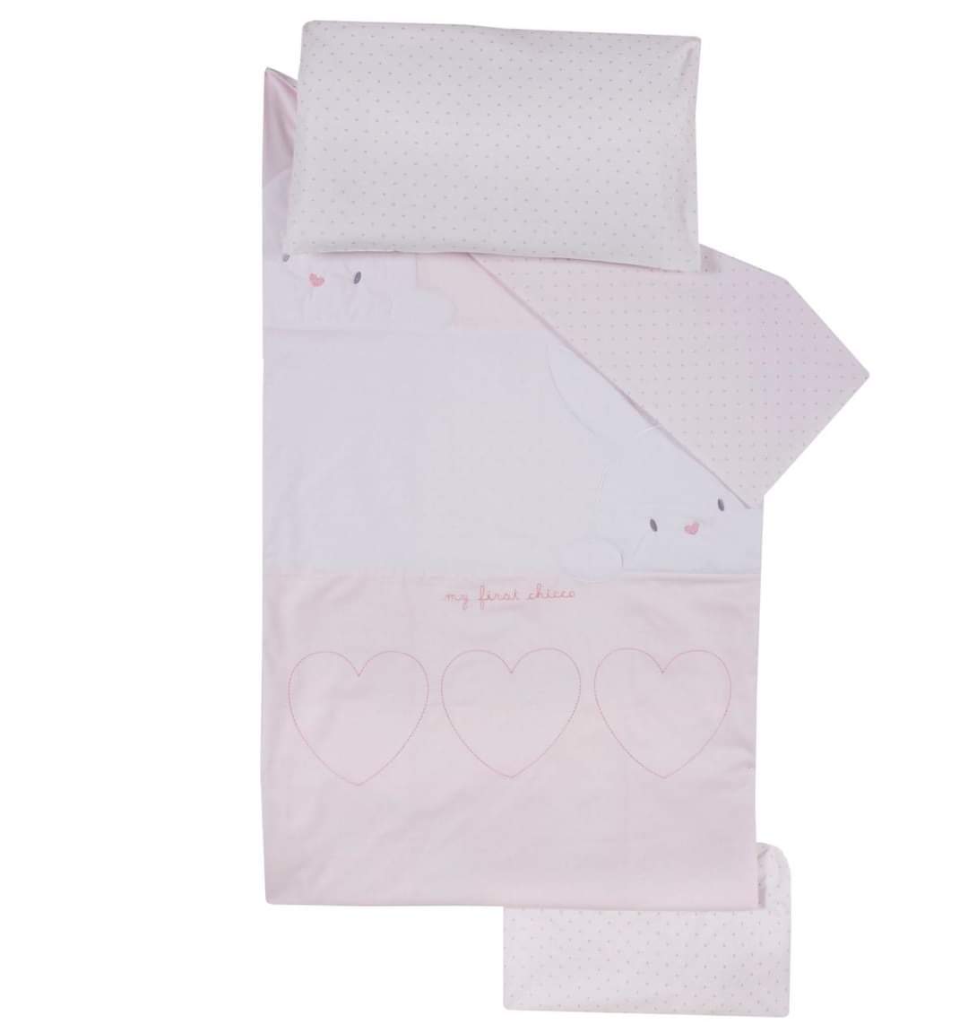 Chicco duvet and bumper set